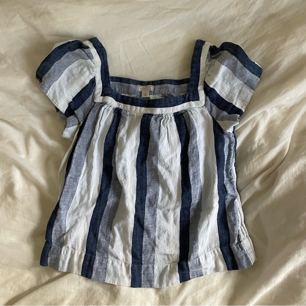 Point Sur Linen Top